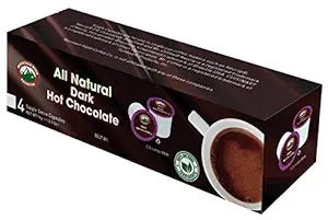 Mountain High All Natural Hot Chocolate - 2.0 Compatible Single Serve Cups (Dark Chocolate, 48)