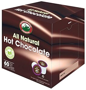 Mountain High All Natural Hot Chocolate - 2.0 Compatible Single Serve Cups (Milk Chocolate, 60)