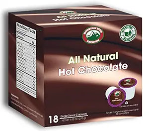 Mountain High All Natural Hot Chocolate - 2.0 Compatible Single Serve Cups (Milk Chocolate, 72)